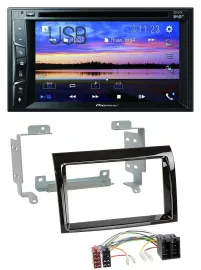 Автомагнитола Pioneer 2-DIN Bluetooth USB DVD DAB MP3 для Peugeot Boxer/Citroen Jumper