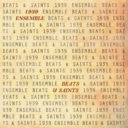 Виниловая пластинка 1939 Ensemble - Beats & Saints [New 12" Vinyl]