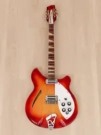 Полуакустическая электрогитара Rickenbacker 360/12 Vintage Semi-Hollow 12 String Fireglo USA 1965 w/Case