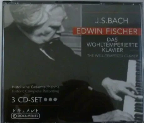EDWIN FISCHER - J.S. Bach: Das Wohltemperierte Klavier (3CD)