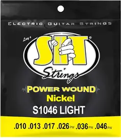 Струны для электрогитары SIT Strings S1046 Power Wound 10-46