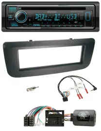 Kenwood Lenkrad Bluetooth DAB USB CD Autoradio für Skoda Fabia 07-14 Praktik Roo