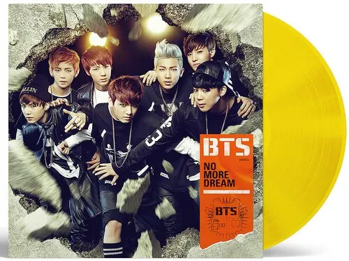 Виниловая пластинка BTS - No More Dream - Japanese Yellow Vinyl Version [New Vinyl LP] Colored Vinyl