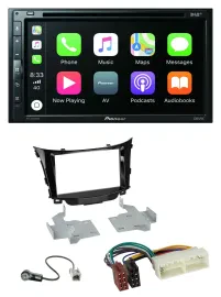 Pioneer DVD 2DIN MP3 DAB Bluetooth USB Autoradio für Hyundai I30 (ab 2017)