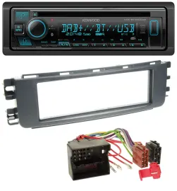 Автомагнитола для Smart ForFour (454, 2004-2006) Kenwood Bluetooth DAB CD MP3 USB
