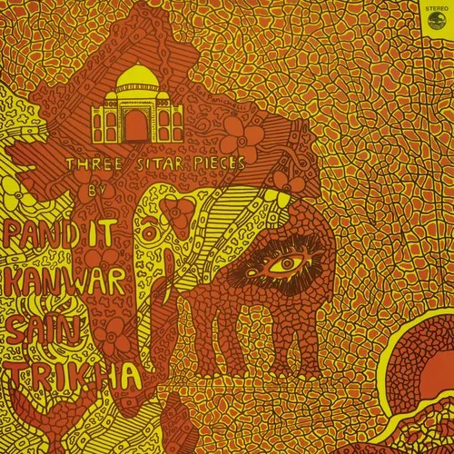 Виниловая пластинка Pandit Kanwar Sain Trikha - Three Sitar Pieces [New Vinyl LP]