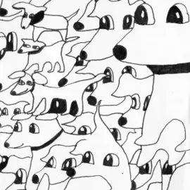 Виниловая пластинка Forty Winks - Love Is a Dog From Hell [New 7" Vinyl]