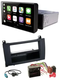 Pioneer Bluetooth MP3 DAB USB Autoradio für Mercedes SLK (R171, 2004-2011)