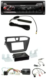 Pioneer CD USB Lenkrad DAB MP3 Autoradio für Hyundai i20 (ab 2015)