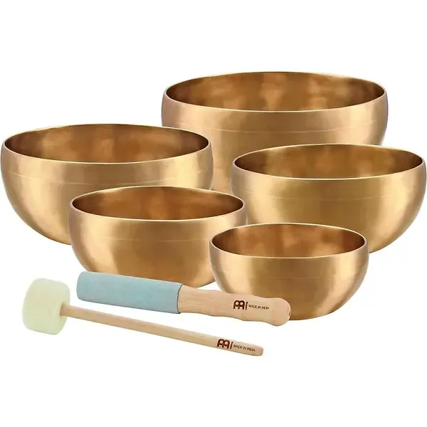 Набор поющих чаш Meinl Sonic Energy 5-piece Universal Singing Bowl Set with Resonant Mallet