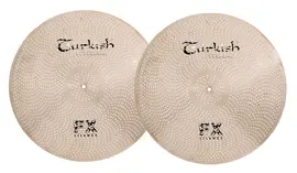 Тарелка барабанная Turkish 14" FX Silence Hi-Hat (пара)