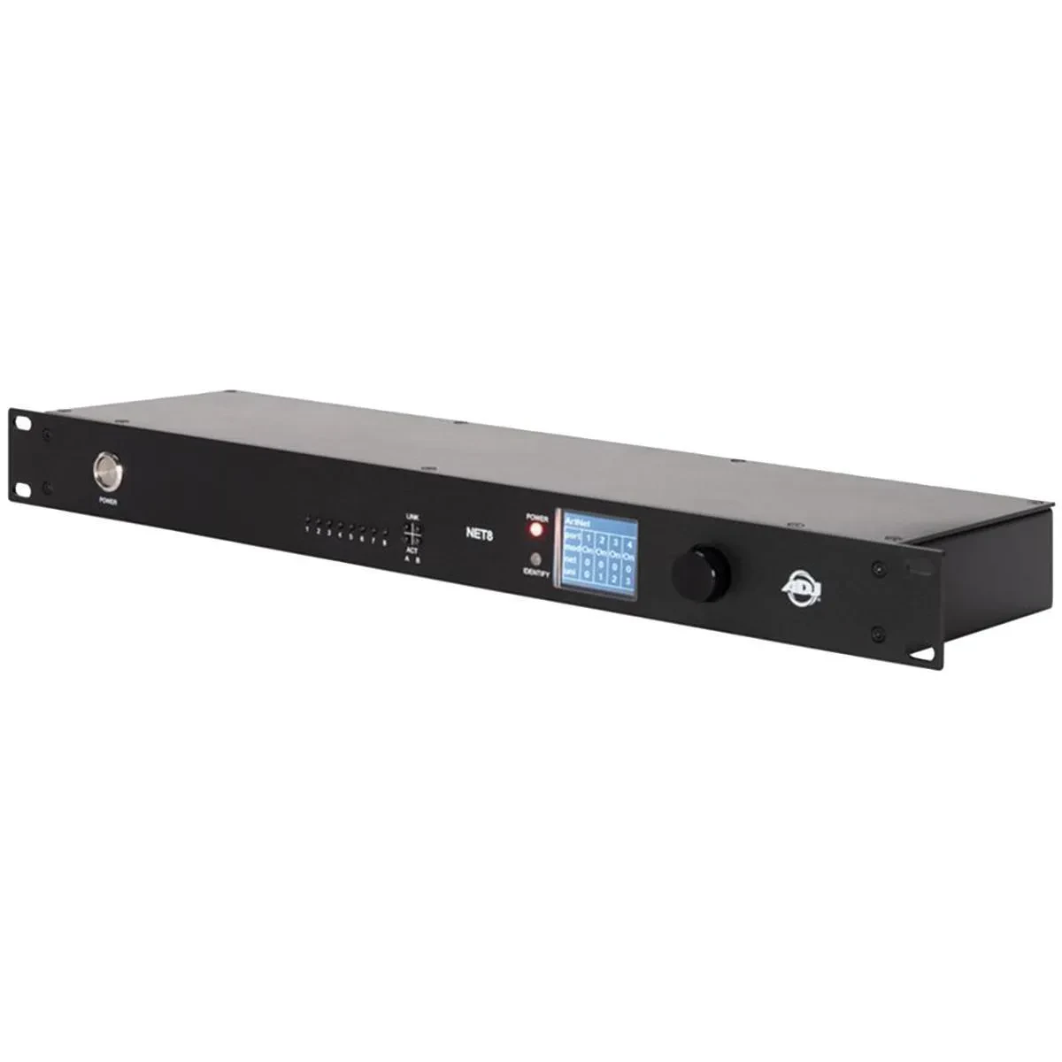 ADJ NET8 8-Port Rack Mountable DMX Over Ethernet Node