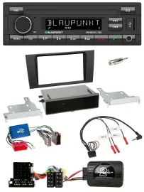 Blaupunkt Lenkrad Bluetooth MP3 USB Autoradio für Audi A4 B5 1999-2001 Aktivsyst