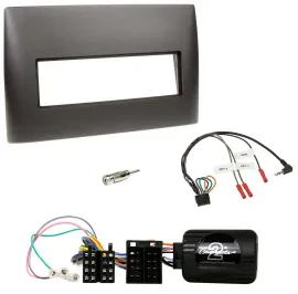 Radioset Lenkradadapter DIN Autoradio für Fiat Stilo 2001-2007 schwarz