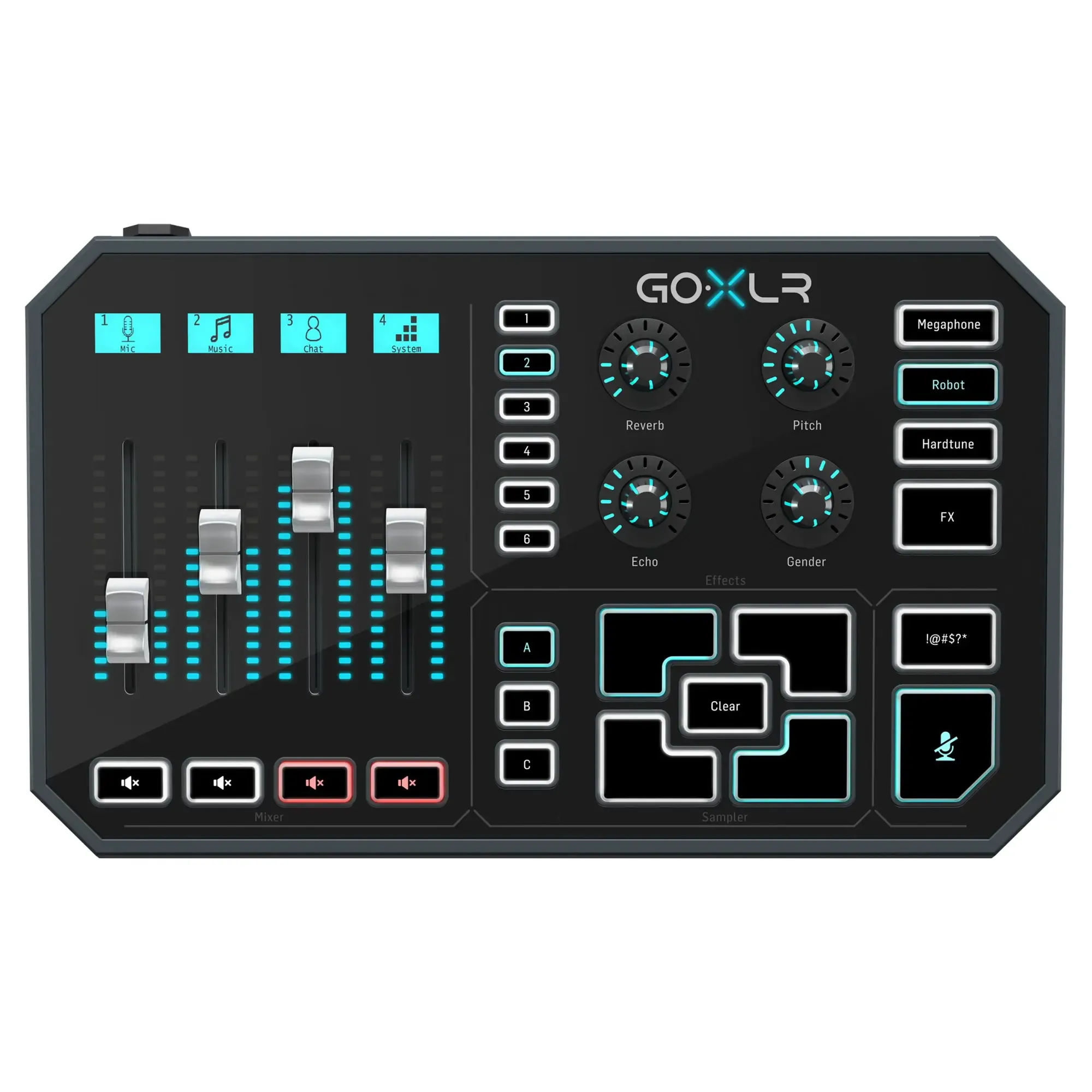 Микшер для стриминга TC Helicon GO XLR