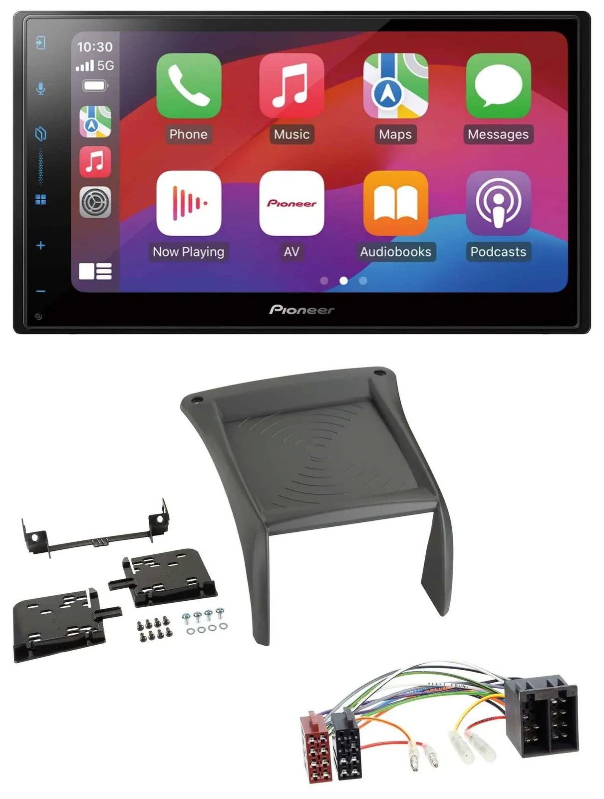 Pioneer DAB USB MP3 Bluetooth 2DIN Autoradio für Fiat Ducato (2002-2006)