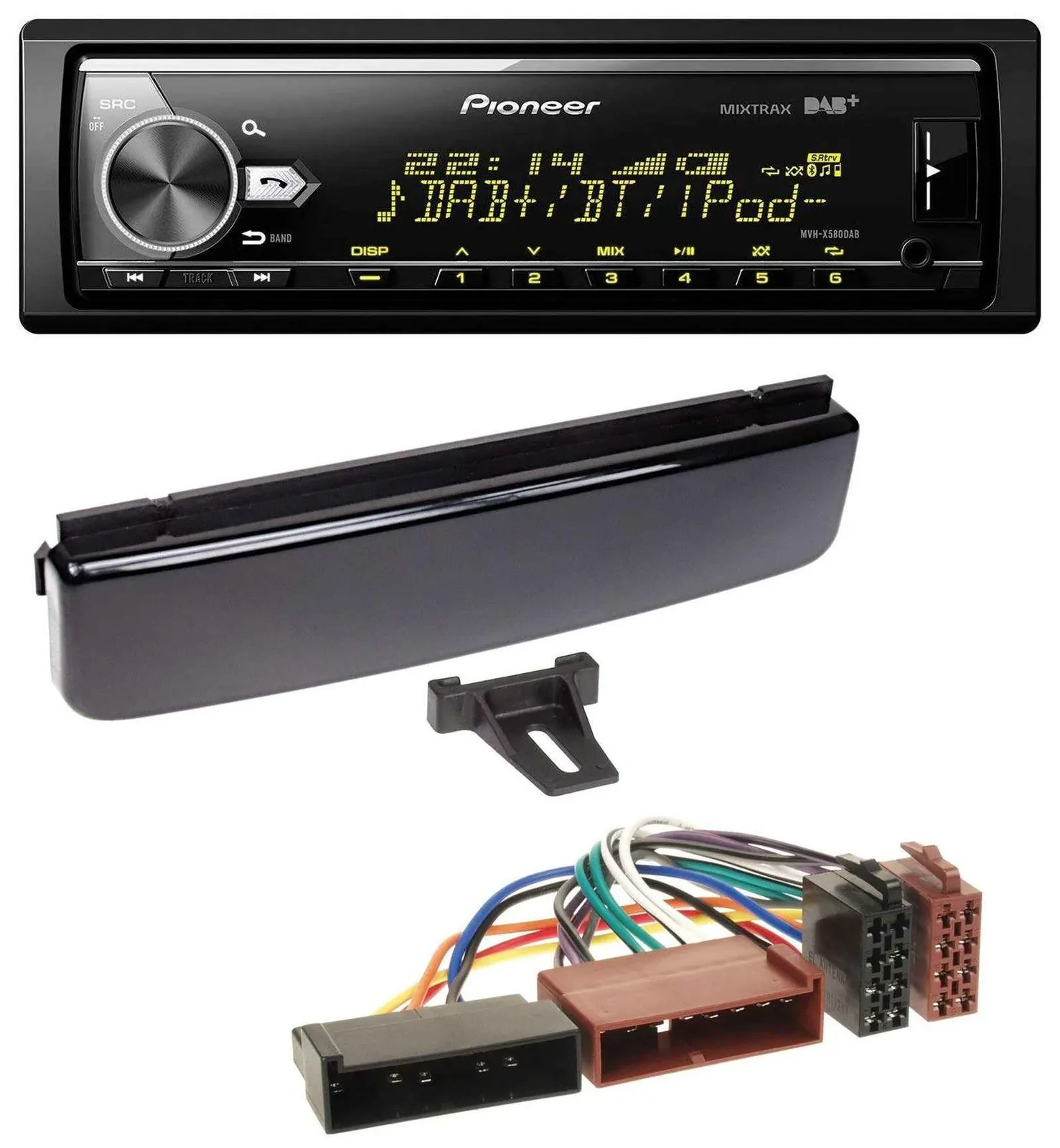 Pioneer Bluetooth USB DAB MP3 Autoradio für Ford Cougar Fiesta Focus Mondeo Puma
