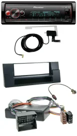 Pioneer Bluetooth DAB USB MP3 Autoradio für BMW X5 E53 5er E39 Ablagefach Quadlo