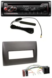 Pioneer CD USB AUX DAB MP3 Autoradio für Fiat Stilo (192, 2001-2008)