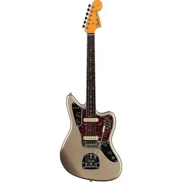 Электрогитара Fender Custom Shop LE '62 Jaguar Deluxe Closet Classic Aged Inca Silver