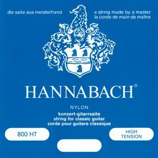 Струны для классической гитары Hannabach 800HT Blue SILVER PLATED 28-45