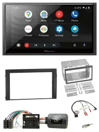 Pioneer USB 2DIN DAB Lenkrad Bluetooth Autoradio für Skoda Fabia 6Y 2004-2007 Qu