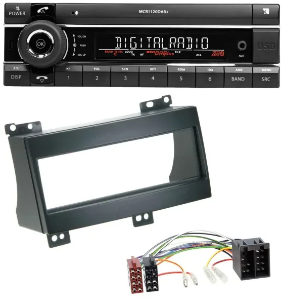 Kienzle Bluetooth MP3 USB DAB Autoradio für Kia Ceed (2007-2009)