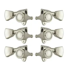 Колки гитарные Grover 502NK Nickel (6 штук)