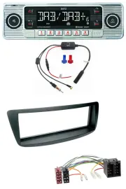 Dietz DAB USB MP3 Bluetooth Autoradio für Citroen C1 Peugeot 107 (05-14)