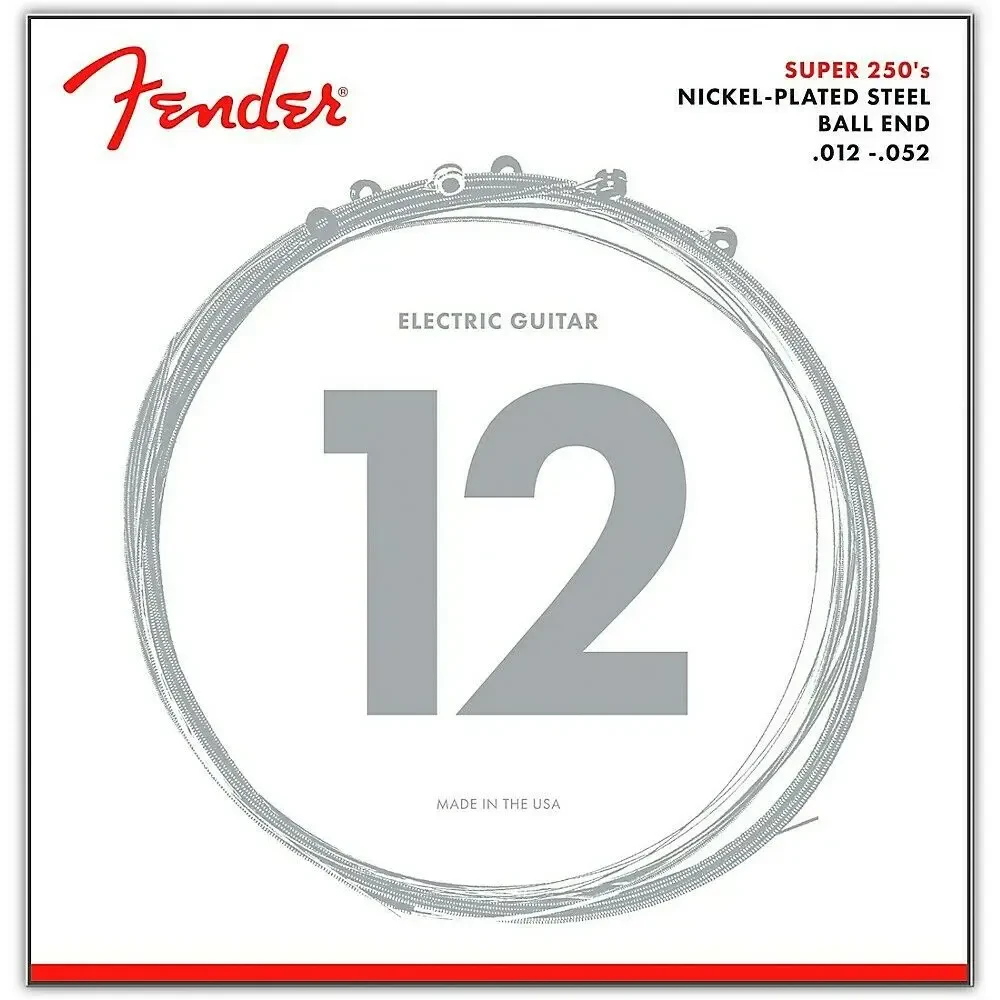 Струны для электрогитары Fender 250H Super 250's 12-52