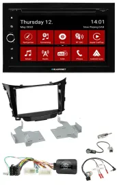 Blaupunkt Lenkrad DVD Bluetooth DAB 2DIN USB Autoradio für Hyundai i30 2012-2017