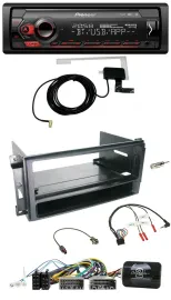 Автомагнитола для Chrysler/Dodge/Jeep Pioneer DAB, Bluetooth, USB, поддержка управления на руле