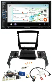 Alpine Bluetooth TMC USB DAB 2DIN Lenkrad Navigation für Subaru Impreza ab 2018