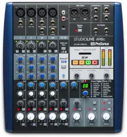 Микшер для стриминга PreSonus StudioLive SLM AR8c