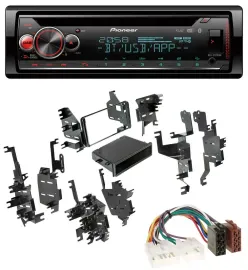 Pioneer MP3 DAB CD Bluetooth USB Autoradio für Toyota RAV-4 Celica MR2 Spyder bi