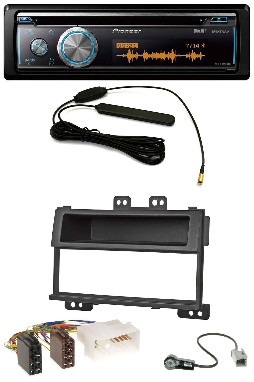 Pioneer CD USB Bluetooth DAB MP3 Autoradio für Hyundai i20 (2008-2011)