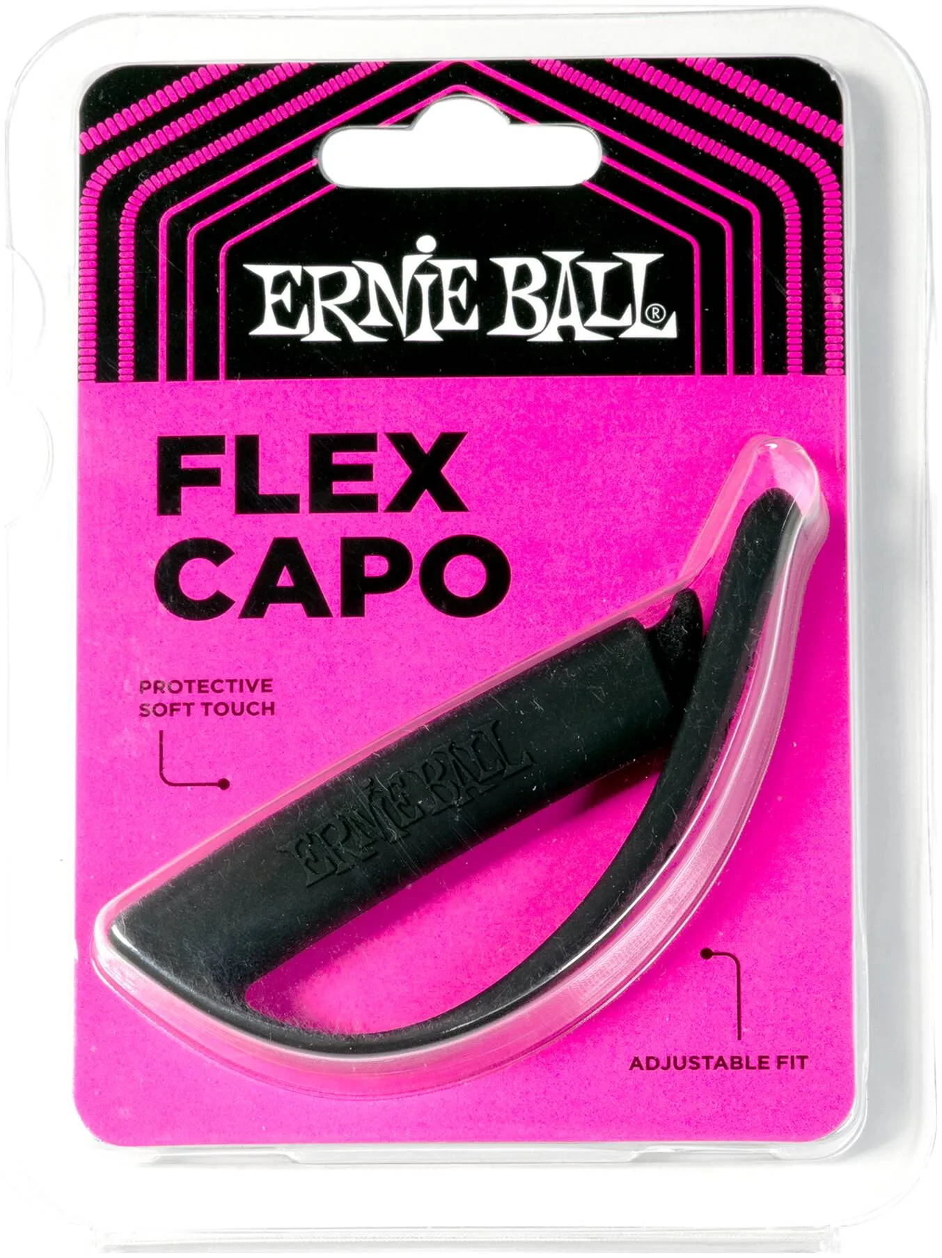 Каподастр для акустической и электрогитары Ernie Ball Flex 9645