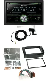 Автомагнитола для Toyota RAV4 (2006–2013) Pioneer 2DIN, CD/USB/MP3, Bluetooth, DAB