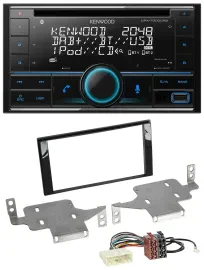 Kenwood CD 2DIN DAB USB MP3 Bluetooth Autoradio für Nissan Juke (ab 2014)