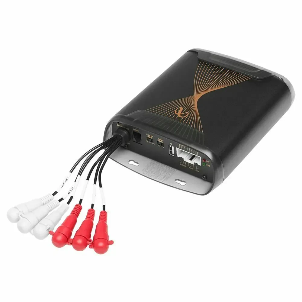 Усилитель мощности Infinity DSP4425 класс A/B, 4-канальный, с DSP