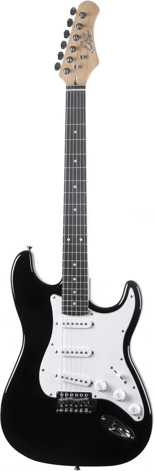 EKO ST-100 E-Gitarre Black