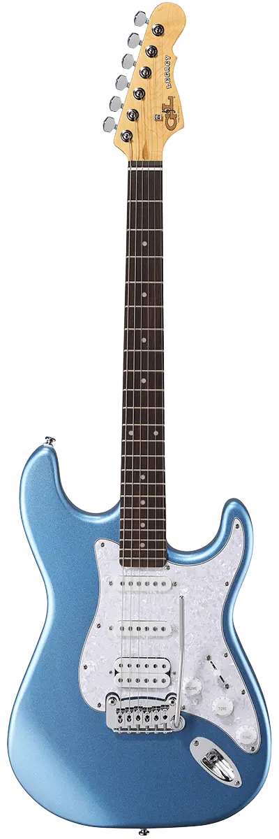 Электрогитара G&L Tribute Legacy HSS Lake Placid Blue RW