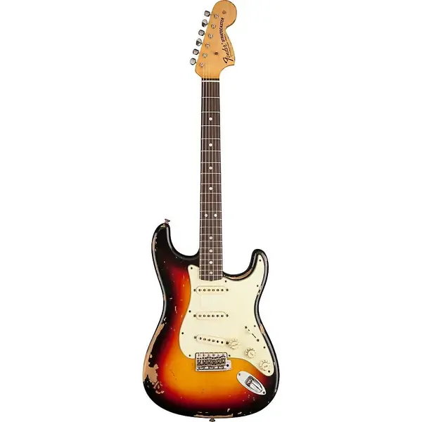 Электрогитара Fender Custom Shop Michael Landau Signature 1968 Stratocaster Relic Sunburst