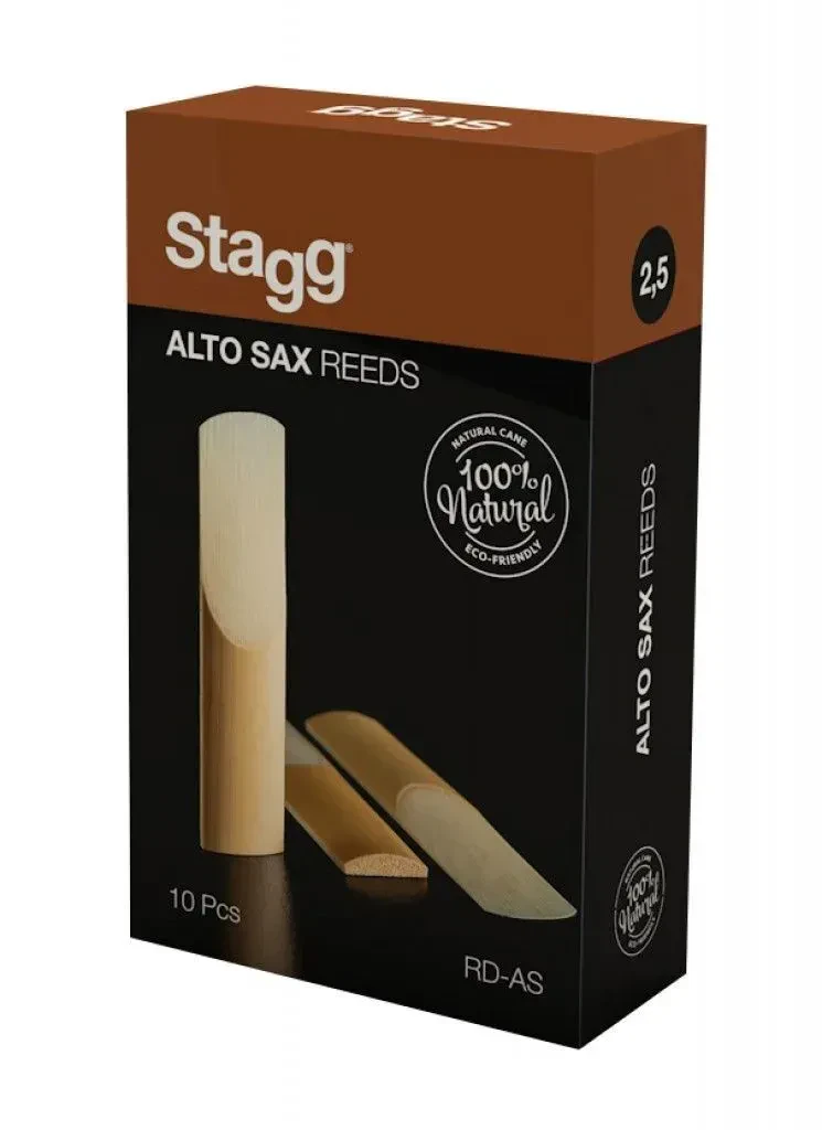 Трость для саксофона Stagg RD-AS2.5 Alto 2.5 (10 штук)