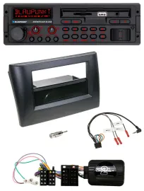 Blaupunkt SD Lenkrad USB Bluetooth DAB Autoradio für Fiat Stilo 01-07 schwarz Ab