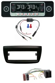Dietz MP3 DAB Bluetooth USB Autoradio für Fiat Doblo 12-15 Opel Combo 10-15