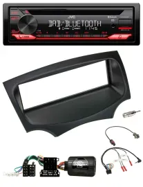 JVC CD DAB USB Bluetooth Lenkrad Autoradio für Ford Ka RU8 2008-2017