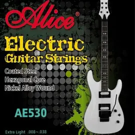 Струны для электрогитары Alice AE530XL Electric 8-38