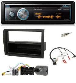 Автомагнитола Pioneer DAB USB CD Bluetooth для Citroen Jumper 2014–2021 черная