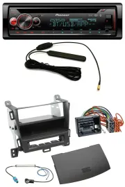 Pioneer USB DAB MP3 Bluetooth CD Autoradio für Opel Zafira Tourer ab 12 jet blac